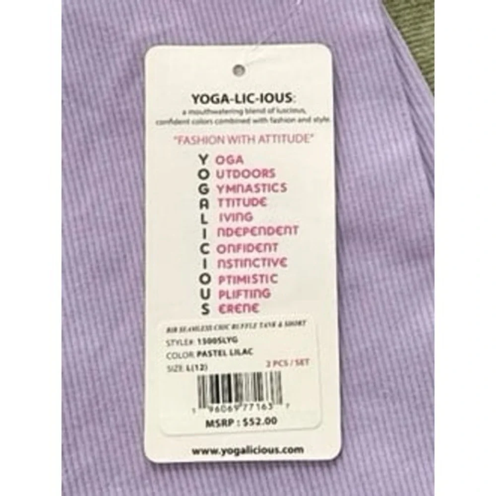 Yogalicious nwt removed